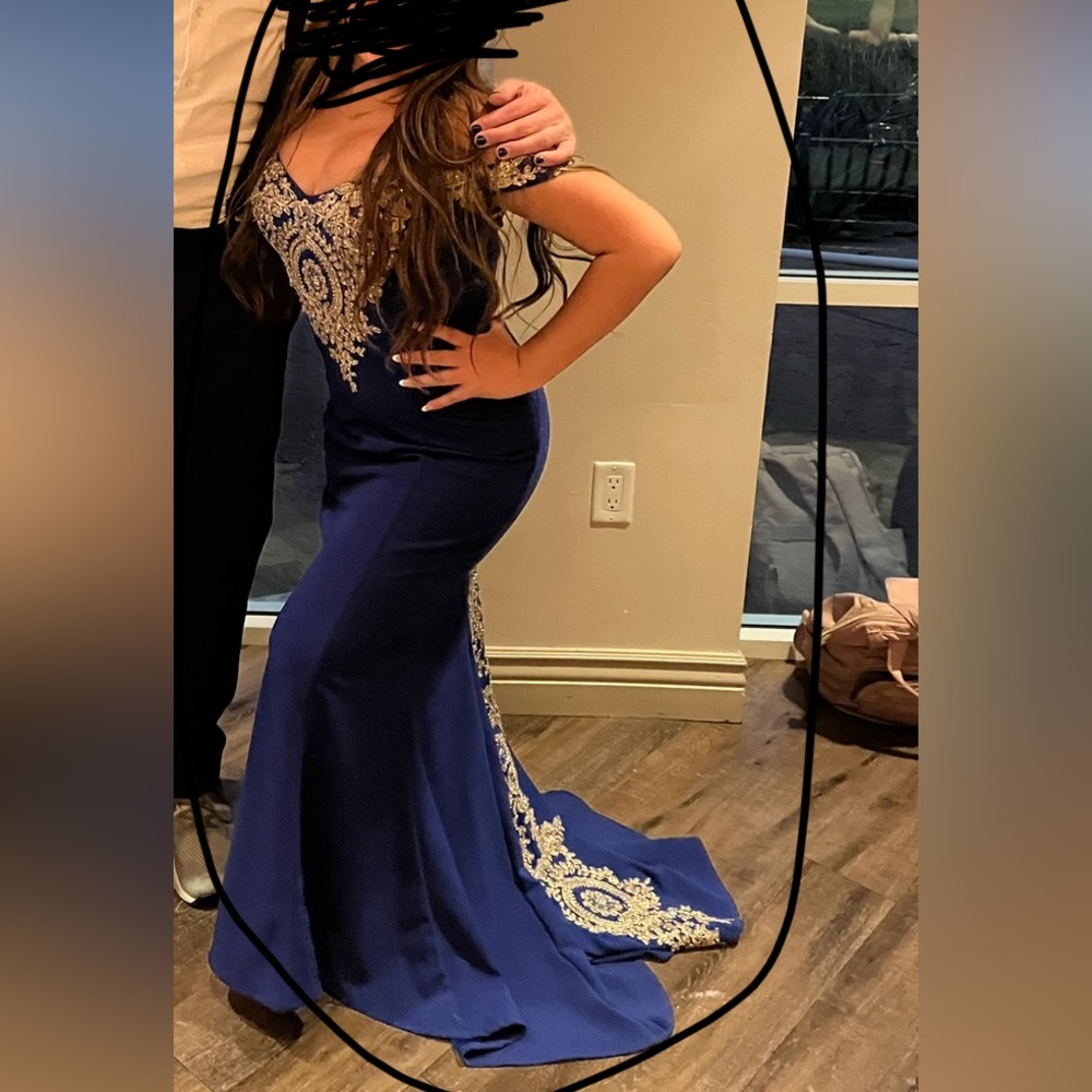 Formal Blue Dress Size 6